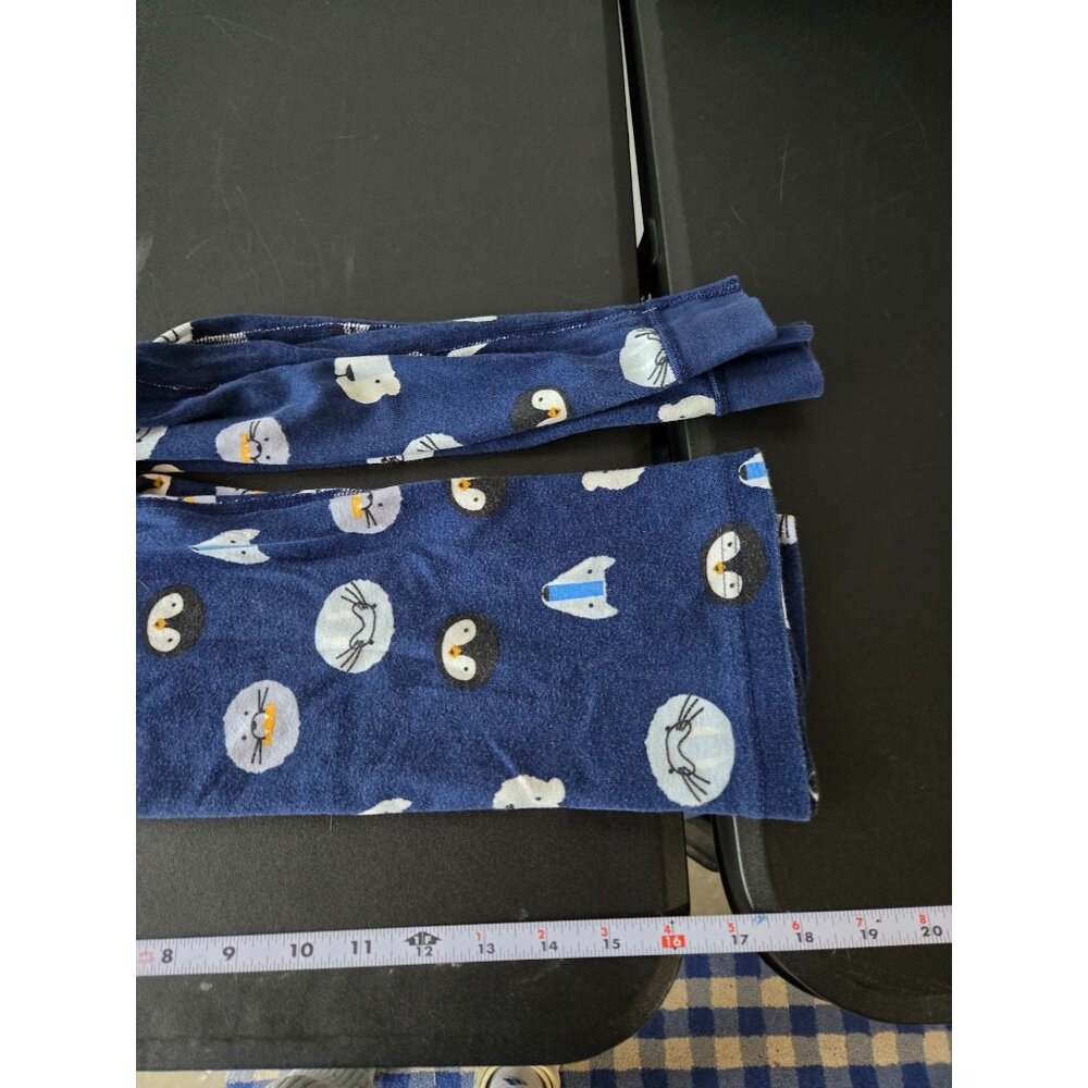 Hanna Andersson Holiday Pajamas130 US‎ 8 Christmas Penguin Polar Bear Walrus - Picture 5 of 16